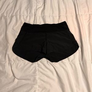 Black Lululemon athletica shorts, size: 2